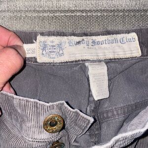 Ralph Lauren Rugby Gray Corduroy Pants 36x34